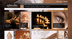 Desktop Screenshot of aphroditestudio.com